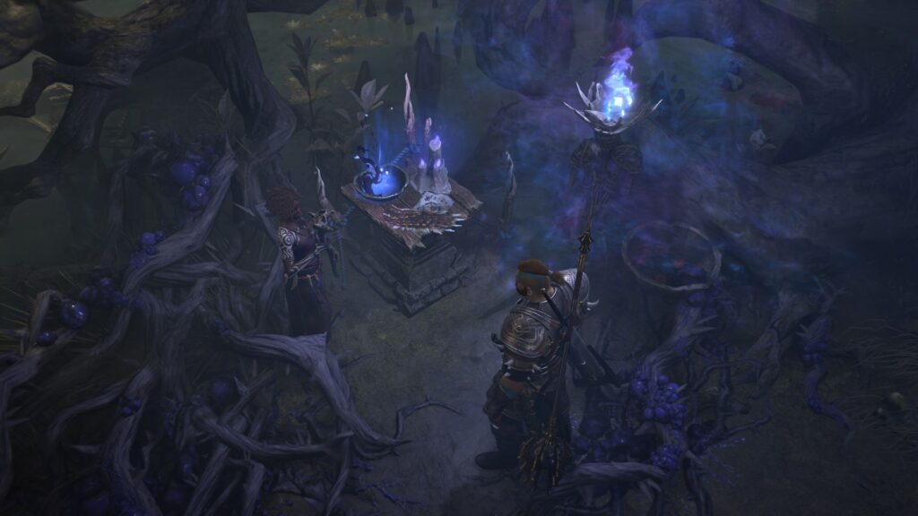 Diablo 4 season of witchcraft's coven altar. 