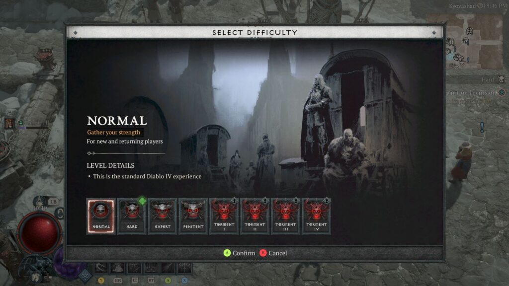 diablo 4 difficulty