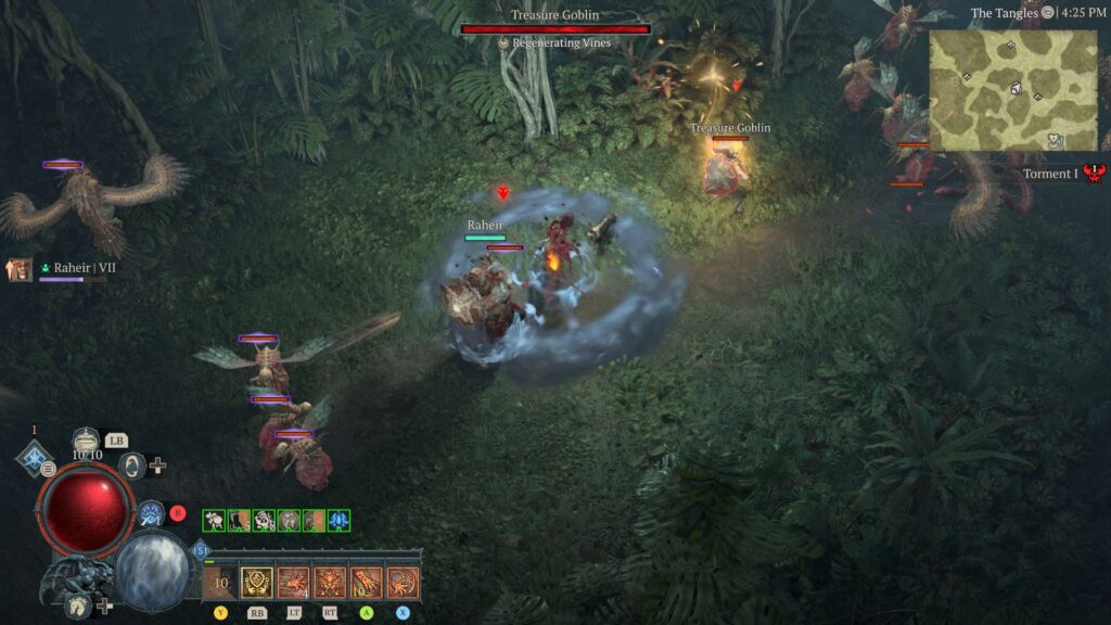 diablo 4 treasure goblin farming spot in Nahantu.