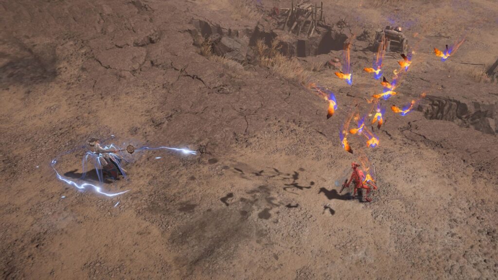One of Diablo 4 season 7 lost powers in action. 