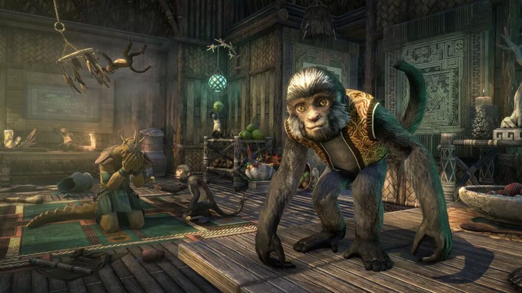 eso direct twitch drop monkey in game pet. 