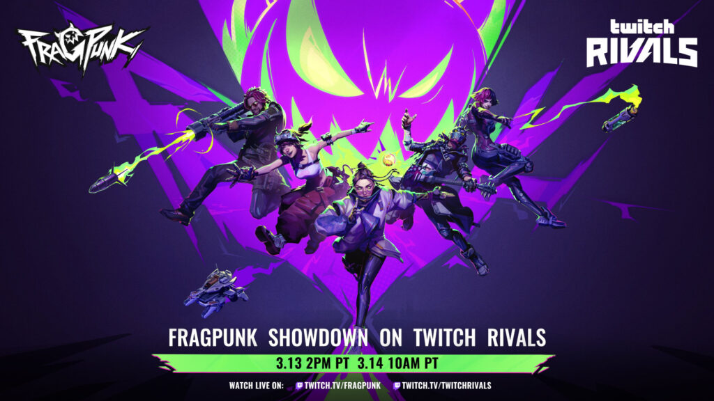 New first-person shooter, FragPunk, is coming to Twitch Rivals