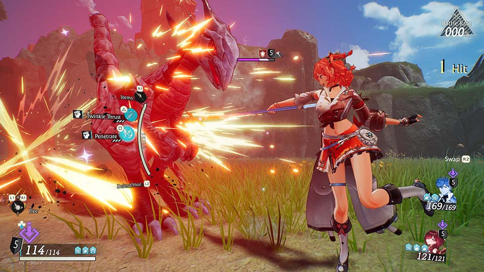 Familiarize yourself with Atelier Yumia's battle system in the demo (Image via KOEI TECMO)