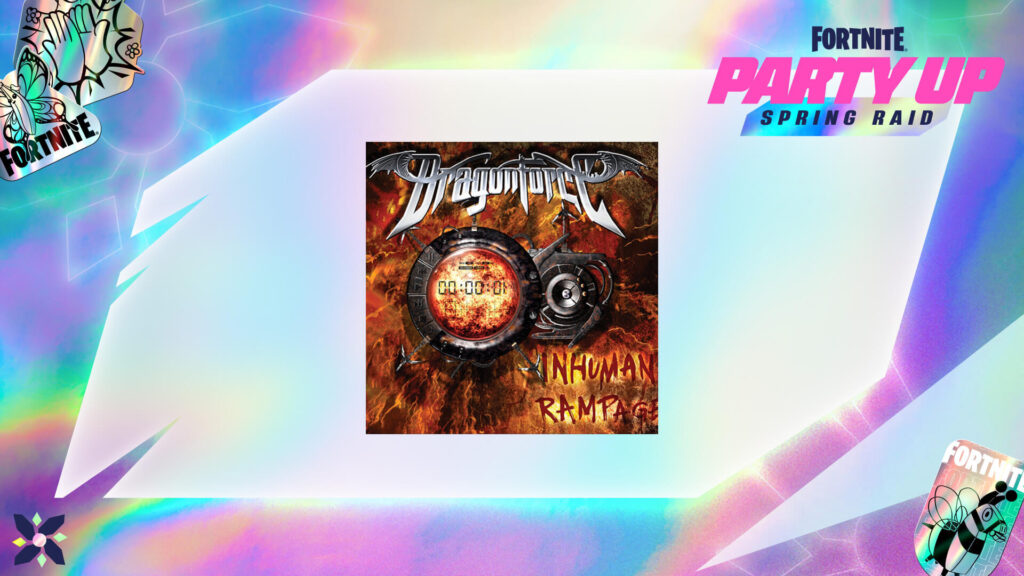 Through Fire and Flames Fortnite Jam Track