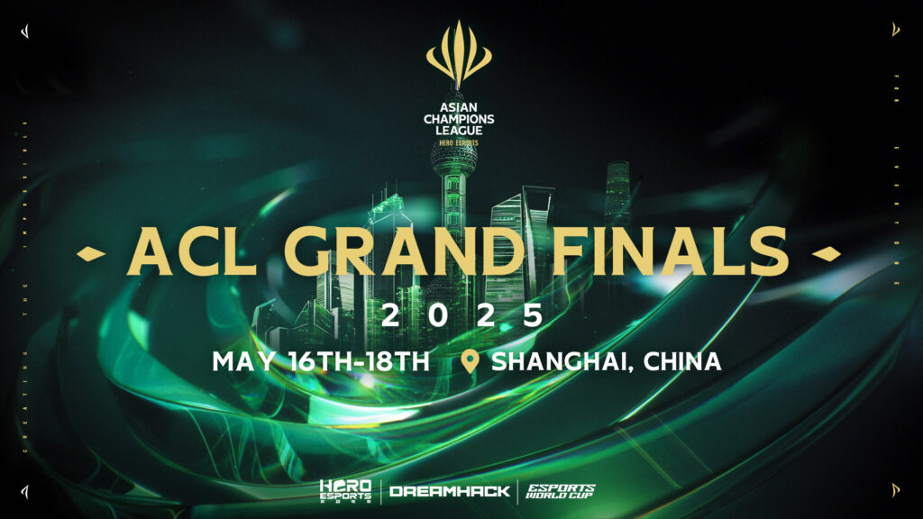 The Hero Esports ACL 2025 header image.
