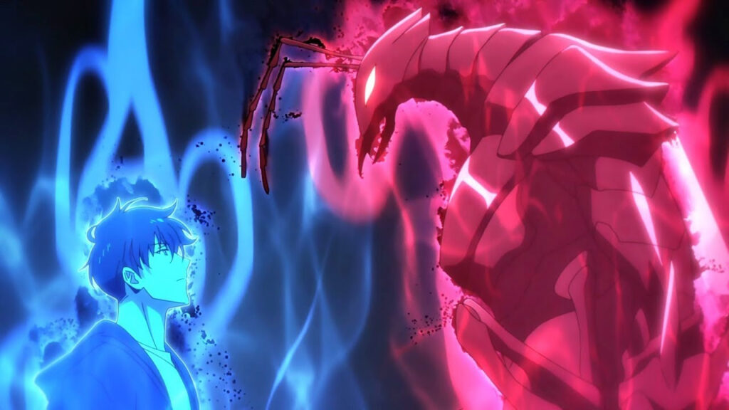 Sung Jinwoo Vs Beru scene from Solo Leveling Season 2 episode 12