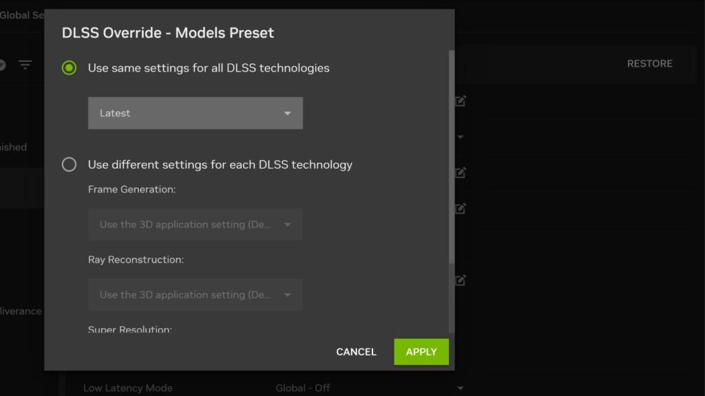 Assassin's Creed Shadows DLSS setting