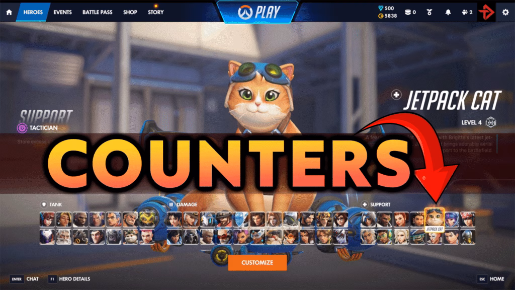 Best Overwatch hero counters (2026): Who counters every hero