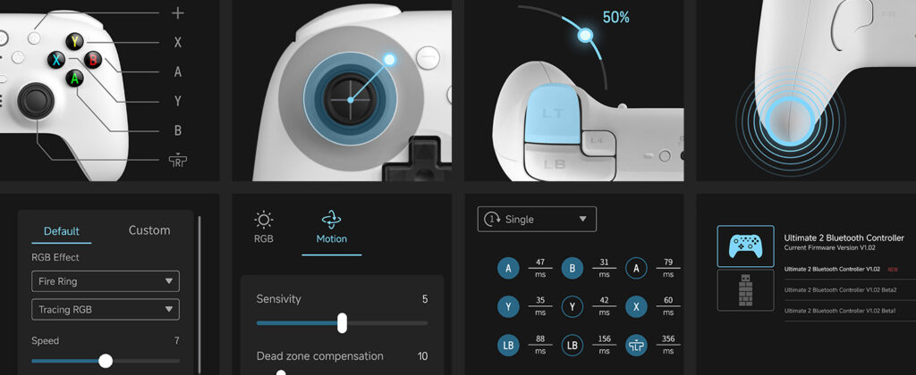 Customization options 