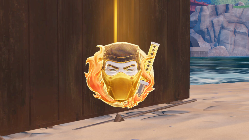 The First Blood Medallion in Fortnite