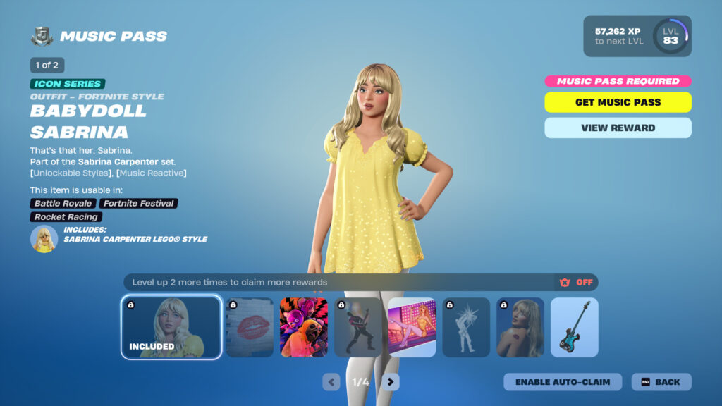 Fortnite v34.30 Music Pass 2