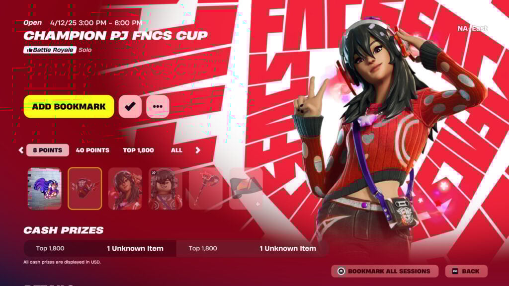 FNCS Skin Cup Chapter 6 Season 2: Format, schedule, and more