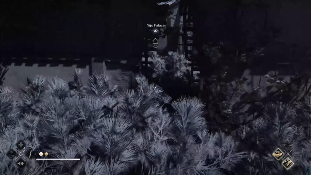 Naoe's hiding from you, too. (Image via Ubisoft)