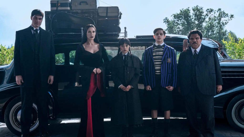 The Addams Family in the trailer of Wednesday Season 2