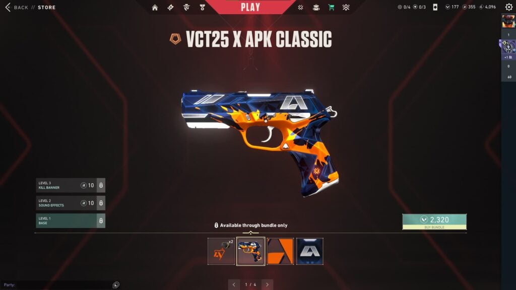 Apeks 2025 VCT team capsule