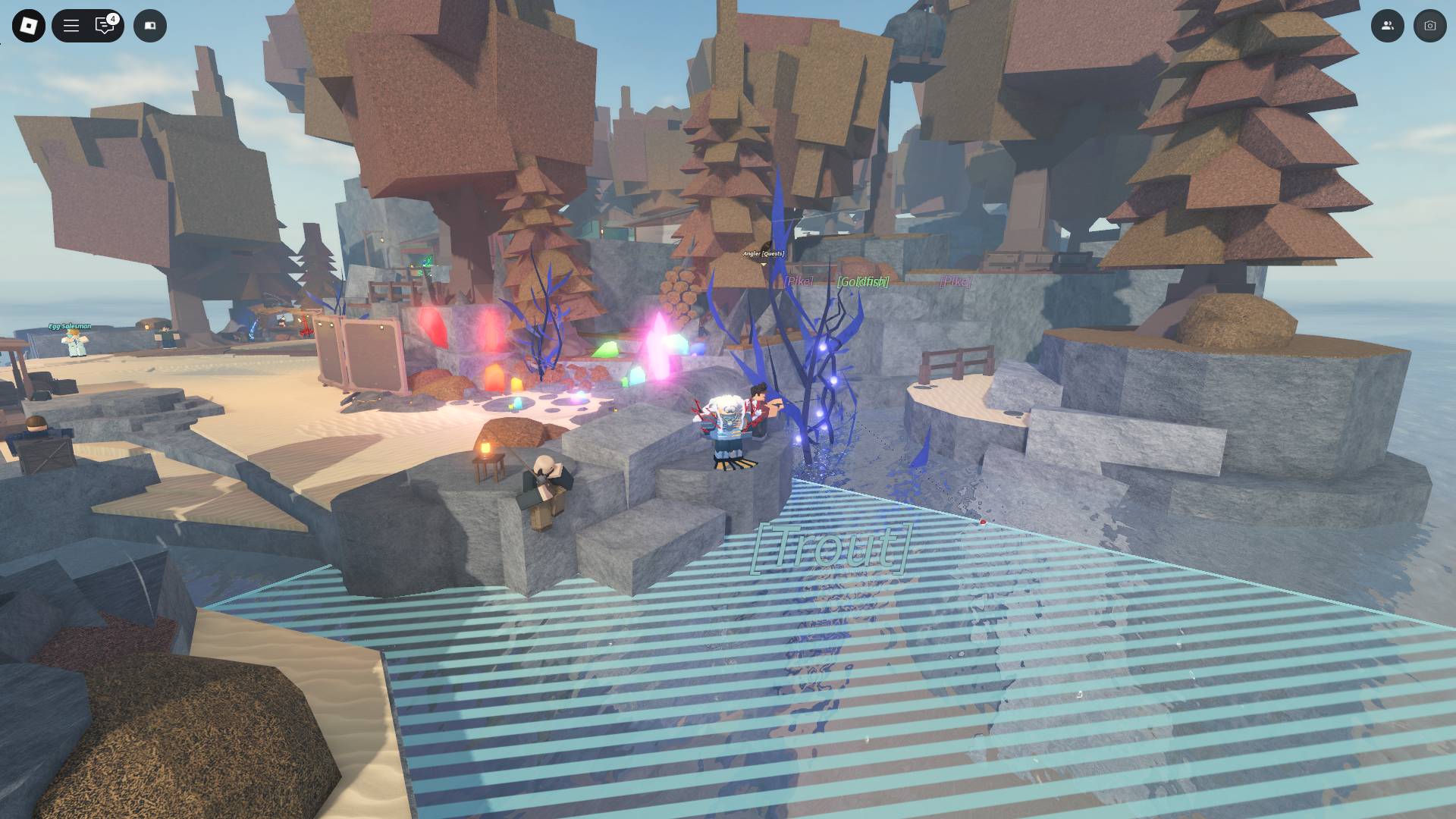 Best spot to catch Trout