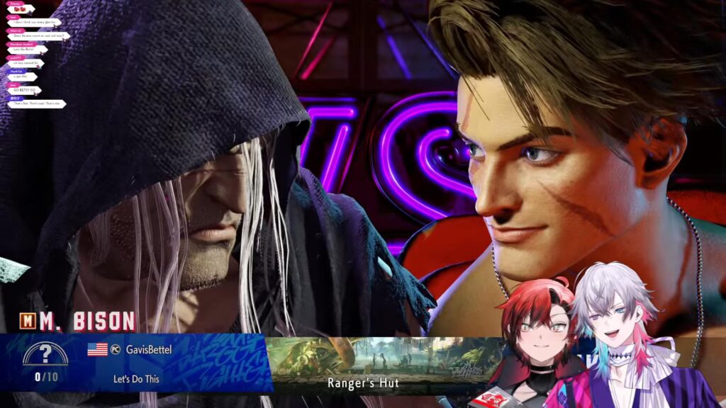 Flayon and Bettel playing Street Fighter 6 (Image via Gavis Bettel/YouTube)