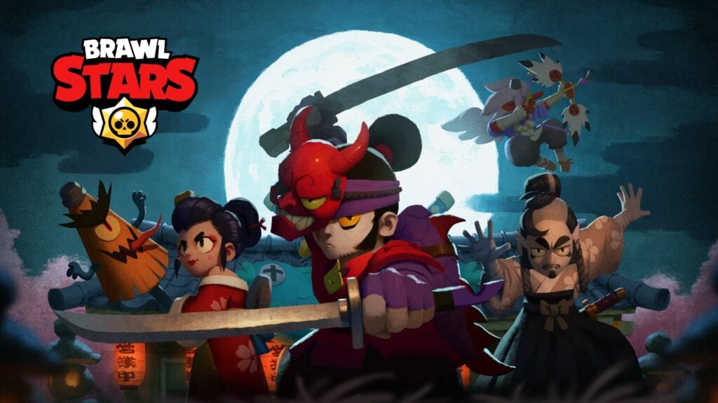 Battle for Katana Kingdom in Brawl Stars: Four chapters, 60 Wasabi Powers