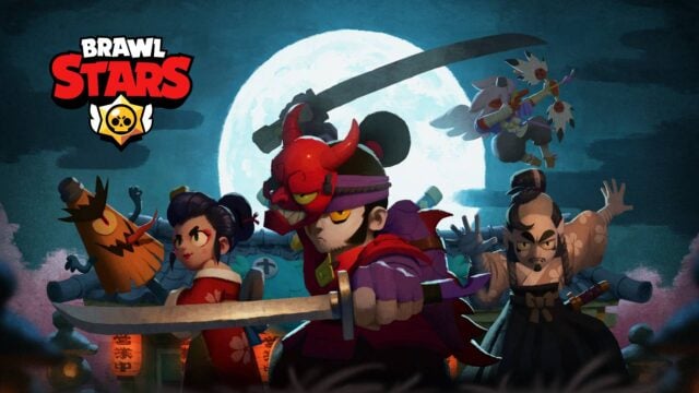 Battle for Katana Kingdom in Brawl Stars: Four chapters, 60 Wasabi Powers