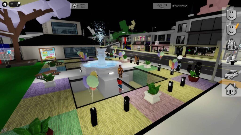 Brookhaven RP's in-game city