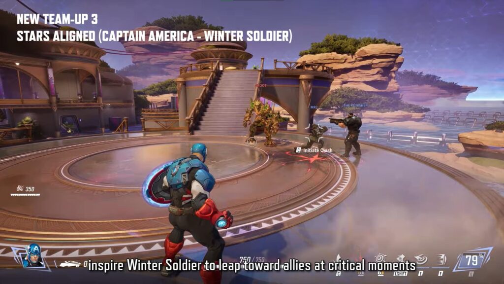 Captain America's new team-up ability in Marvel Rivals Season 2