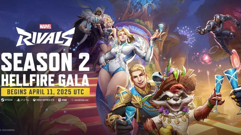 Countdown to the release date of Marvel Rivals Season 2