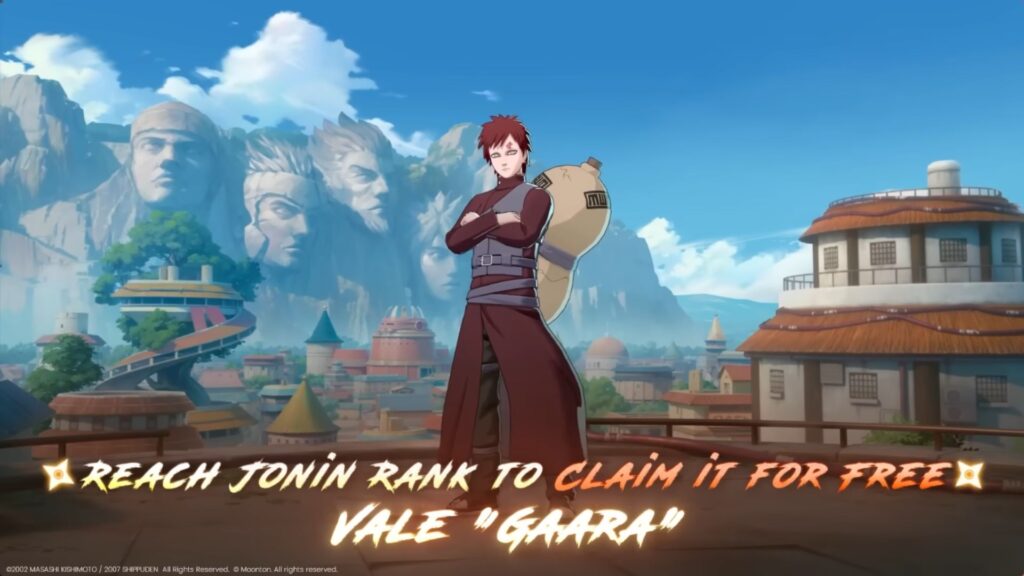 Don’t forget the free Vale “Gaara” skin in MLBB