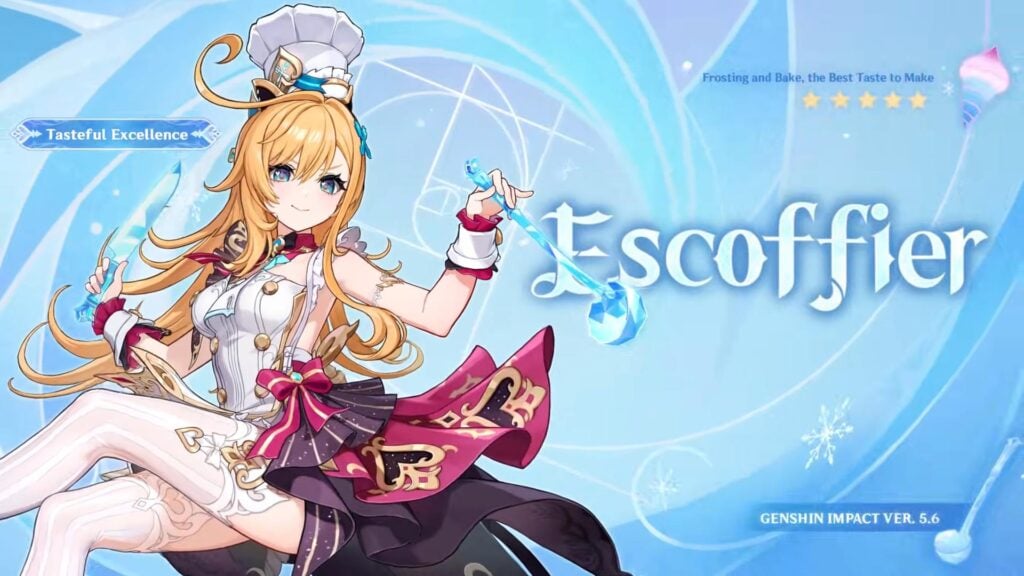 Escoffier in Genshin Impact (Image via HoYoverse)