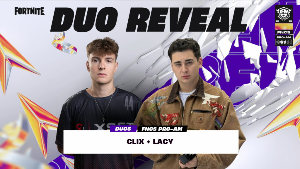 Fortnite FNCS Pro-Am 2025: All confirmed Duos competing on LAN