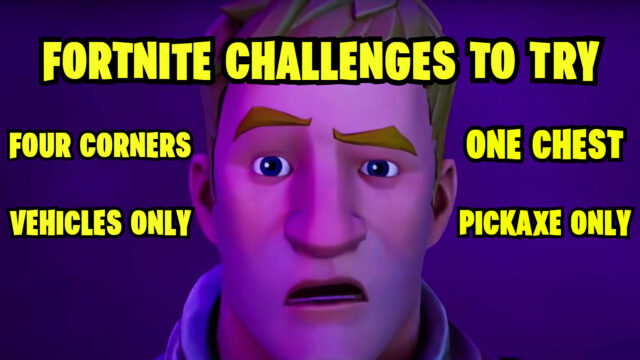 Fun Fortnite challenges that you NEED to try