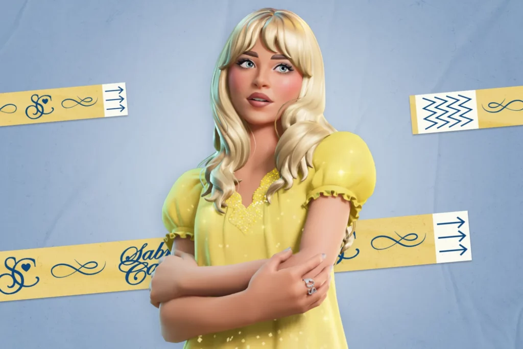 Sabrina Carpenter in Fortnite