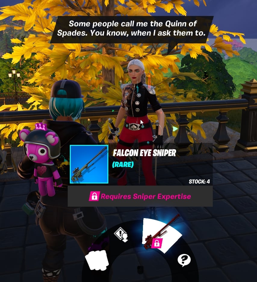 fortnite sniper expertise