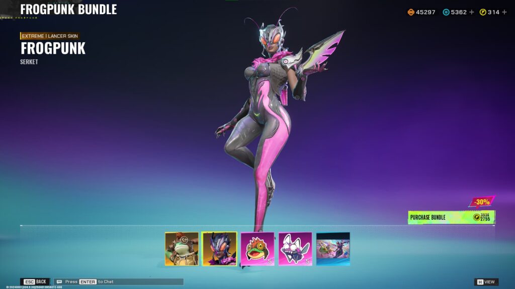 FrogPunk Serket skin