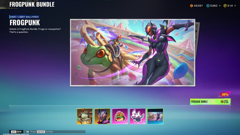 FrogPunk rare lobby wallpaper