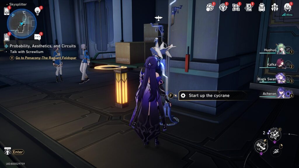 A puzzle in Honkai Star Rail (Screenshot by esports.gg)