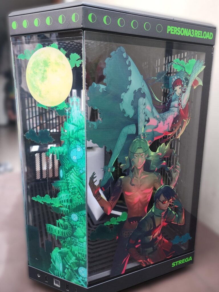 The glass panes shipped with a protective film over it that makes for a satisfying peel-off. (Photo via esports.gg)