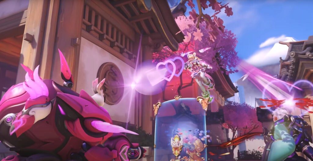 Juno's mythic skin shoots hearts 