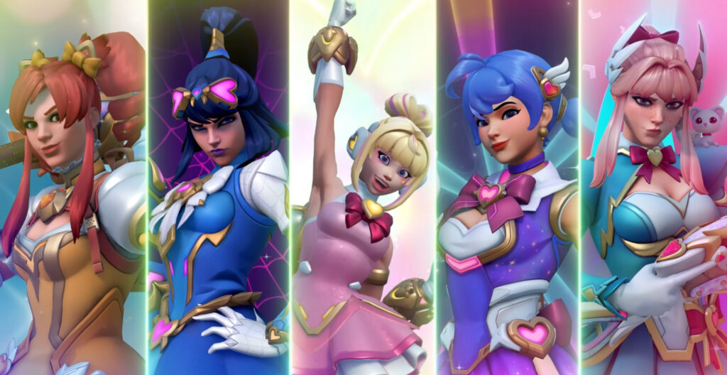 The Heroes of Hearts in Overwatch 2
