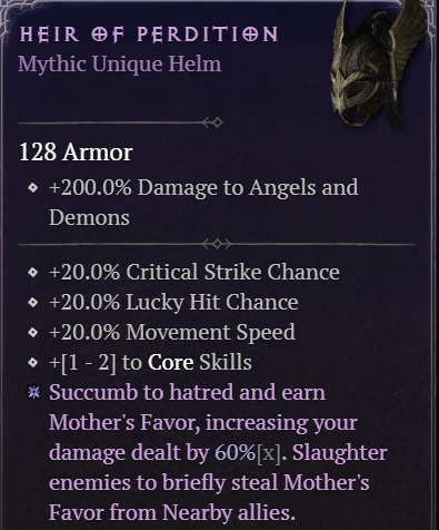 Heir of Perdition D4