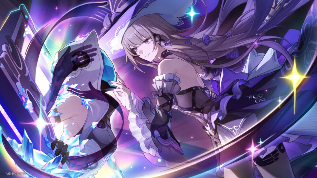 The Herta is the best AoE character on our Honkai Star Rail damage tier list (Screenshot via esports.gg)