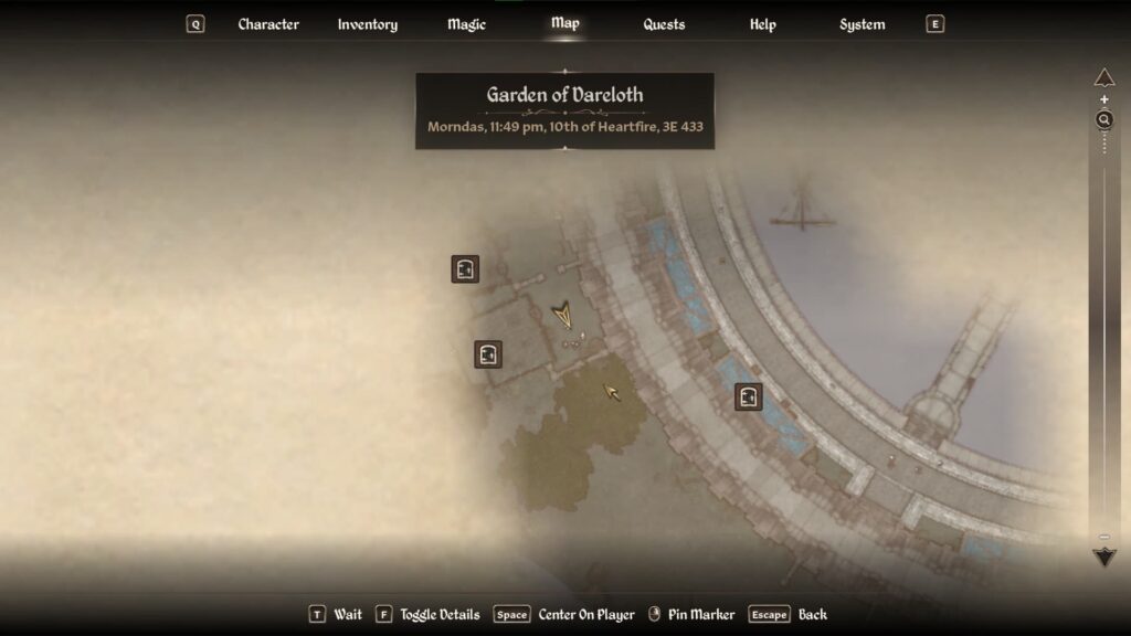 Garden of Dareloth, where you can join the Thieves Guild in Oblivion Remastered.