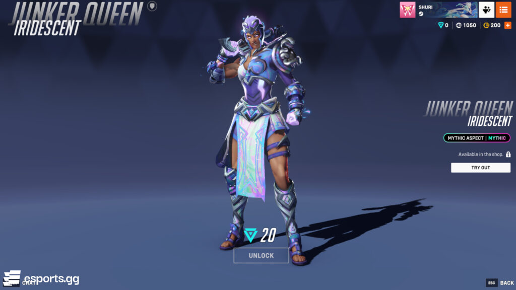 Junker Queen Iridescent