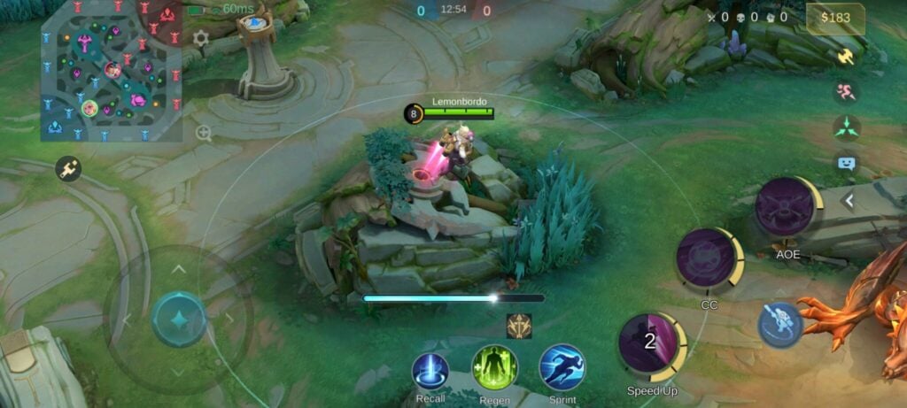 Kimmy Skill 1 can go through walls