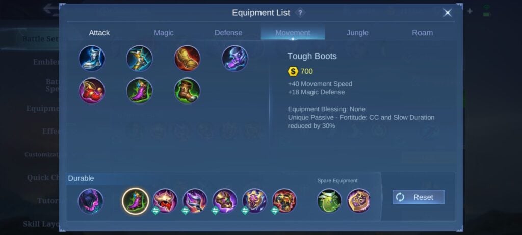 MLBB Revamp Gloo Item Build