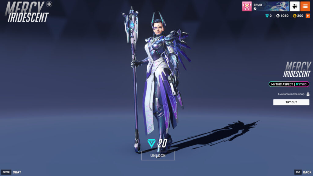 Mercy Iridescent