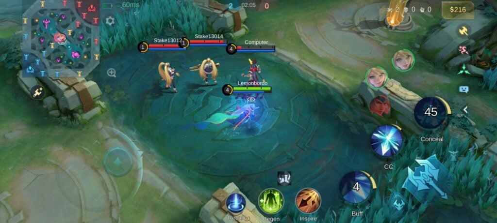 Miya can turn invisible with her Ultimate