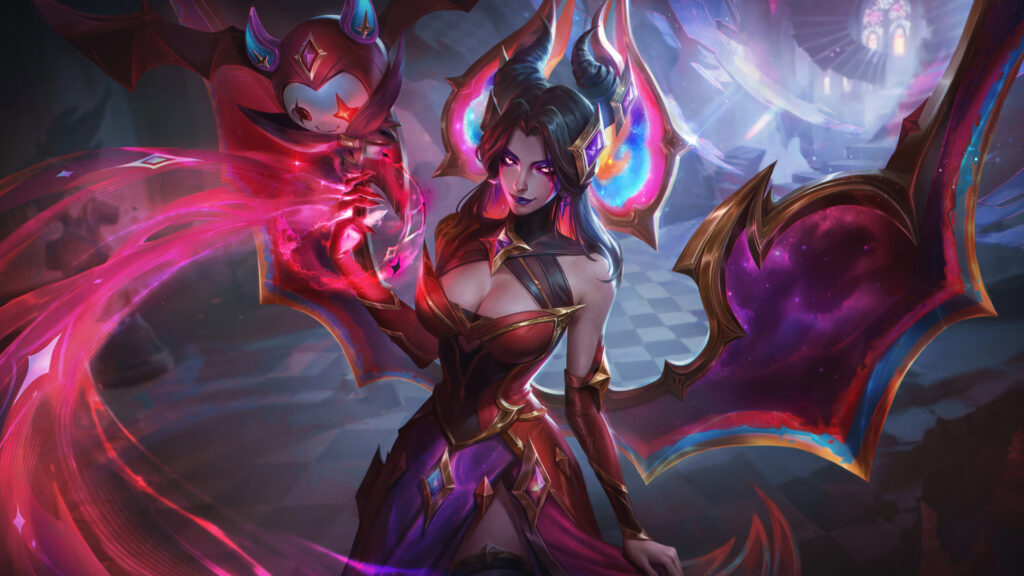 Morgana Star Nemesis Ruby Chroma splash art