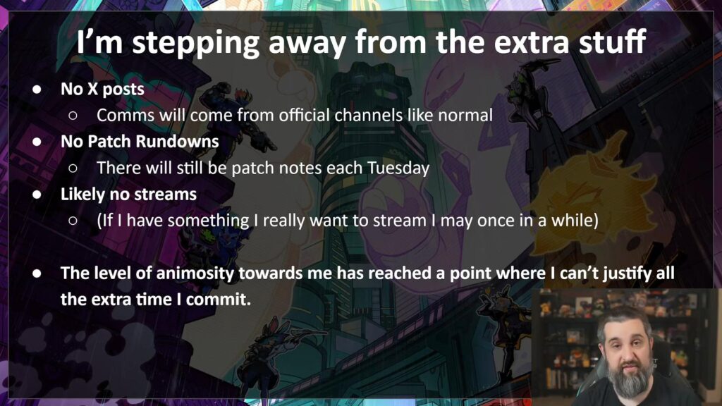 Mortdog steps away from "the extra stuff." (Image via Mortdog)