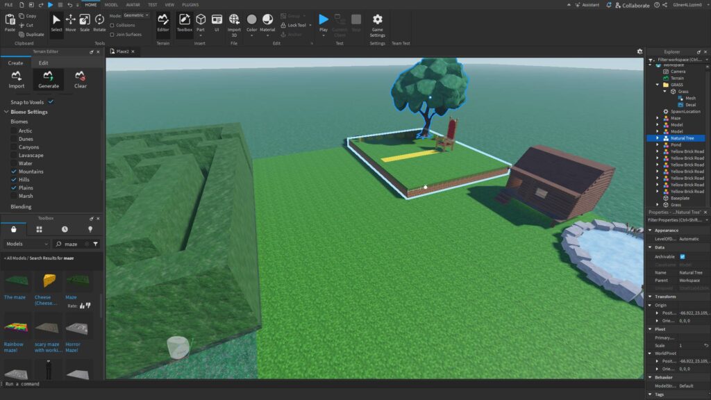 Moving the camera in Roblox Studio