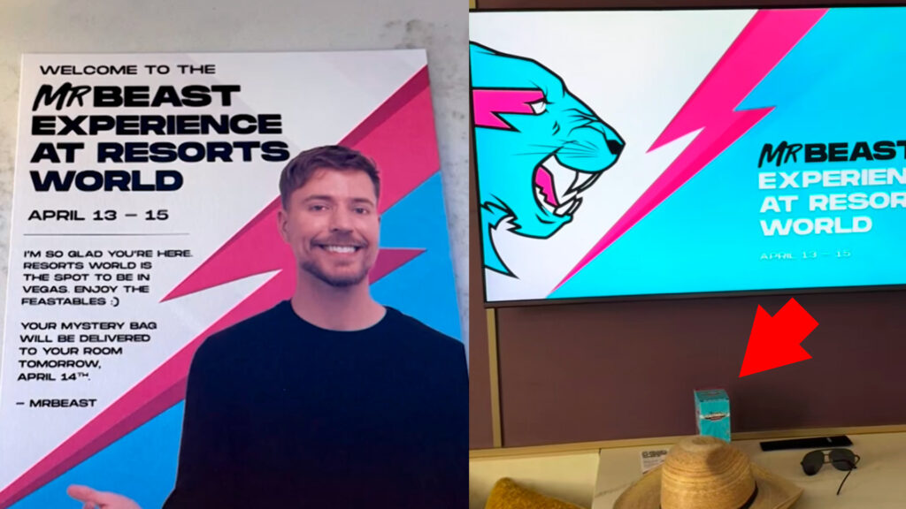 The MrBeast experience on day one only included a box of chocolates 